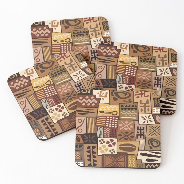 Item preview, African mud cloth Bogolan design designed and sold by Wolagno.