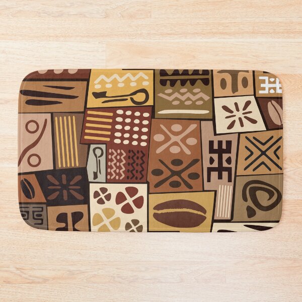 Item preview, African mud cloth Bogolan design designed and sold by Wolagno.