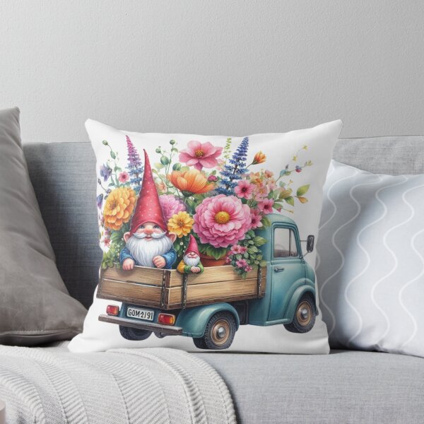 Artikelvorschau, Gnom, Blumen, Lkw, Frühling entworfen und verkauft von deniz kaya.