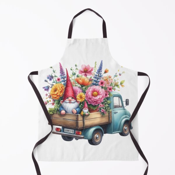 Item preview, Gnome,Flowers,Truck,Spring designed and sold by deniz kaya.