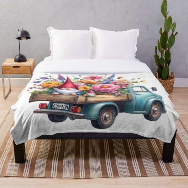 Item preview, Gnome,Flowers,Truck,Spring designed and sold by deniz kaya.