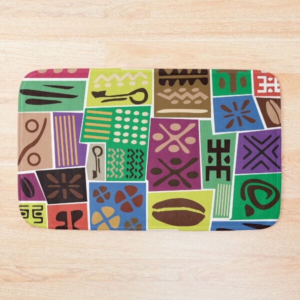Item preview, African mud cloth Bogolan design designed and sold by Wolagno.