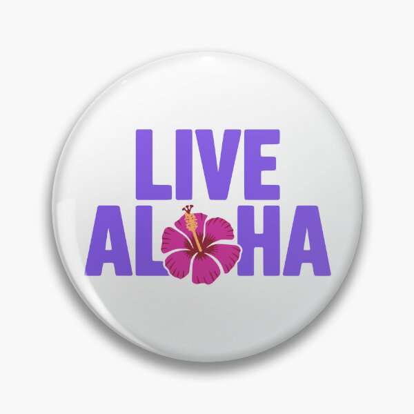 Item preview, Live Aloha. Pink and Purple Flower designed and sold by PMCreative.