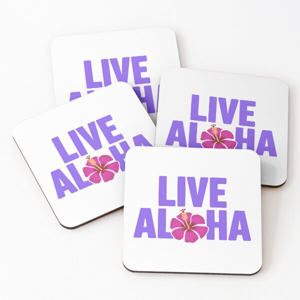 Item preview, Live Aloha. Pink and Purple Flower designed and sold by PMCreative.