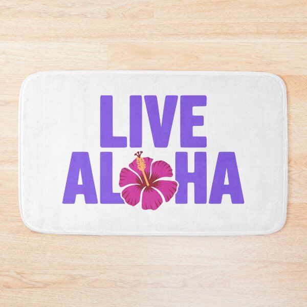 Item preview, Live Aloha. Pink and Purple Flower designed and sold by PMCreative.