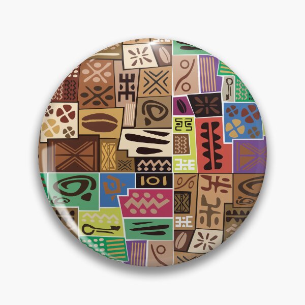Item preview, African mud cloth Bogolan design designed and sold by Wolagno.