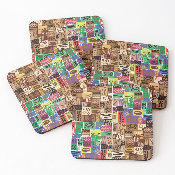 Item preview, African mud cloth Bogolan design designed and sold by Wolagno.