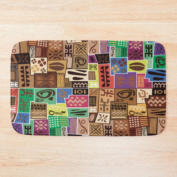 Item preview, African mud cloth Bogolan design designed and sold by Wolagno.