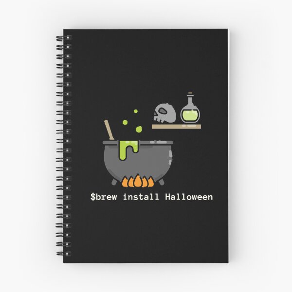 Item preview, $Brew Install Halloween - Tech Halloween designed and sold by Circle-Cats.