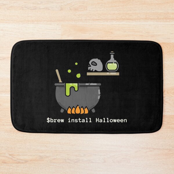 Item preview, $Brew Install Halloween - Tech Halloween designed and sold by Circle-Cats.