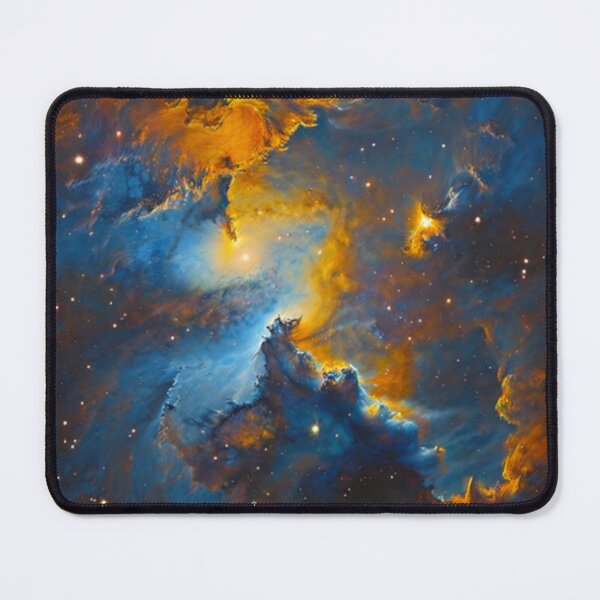 Item preview, Blue and Yellow Cosmic Radiance designed and sold by BirdsnStuff.