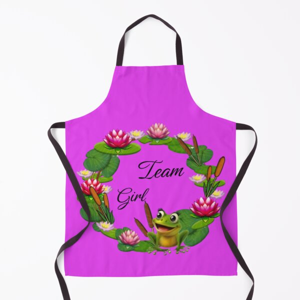 Item preview, Gender Reveal: Team Girl (Frog theme) - designed and sold by SparklingMoment.