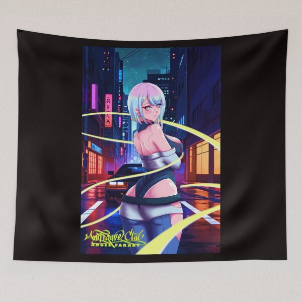 Item preview, Lucy Inspired by Cyberpunk Edgerunners - Fan Art Design designed and sold by AngelsFANART.