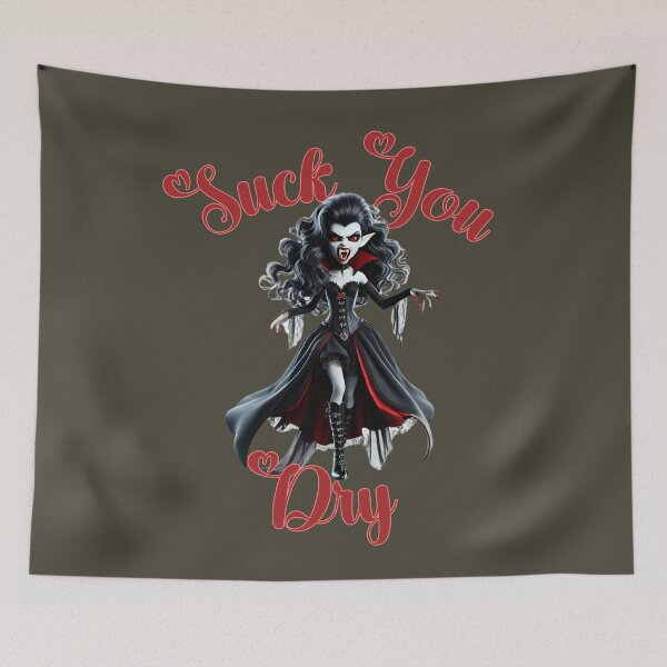 Item preview, Suck you Dry -  Katrina Has Gone Viral with her thirsty blood cravings this Halloween designed and sold by 3DAF.