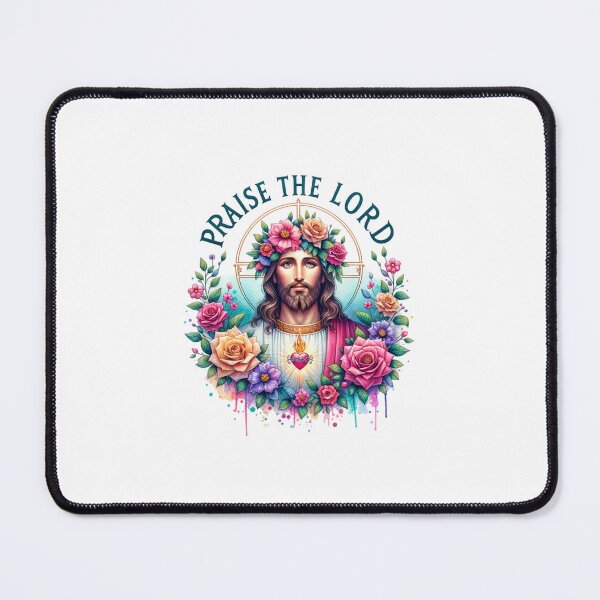 Item preview, Floral Faith – Praise the Lord Religious Design designed and sold by artedigital99.