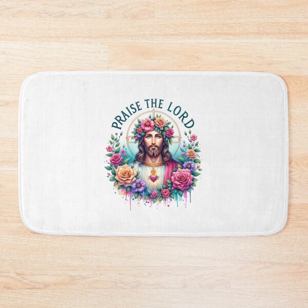 Item preview, Floral Faith – Praise the Lord Religious Design designed and sold by artedigital99.