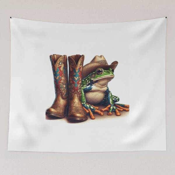 Item preview, rodeo frog designed and sold by laurazael.