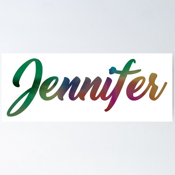 Initial and Name Nursery Print – Jennifer Tune