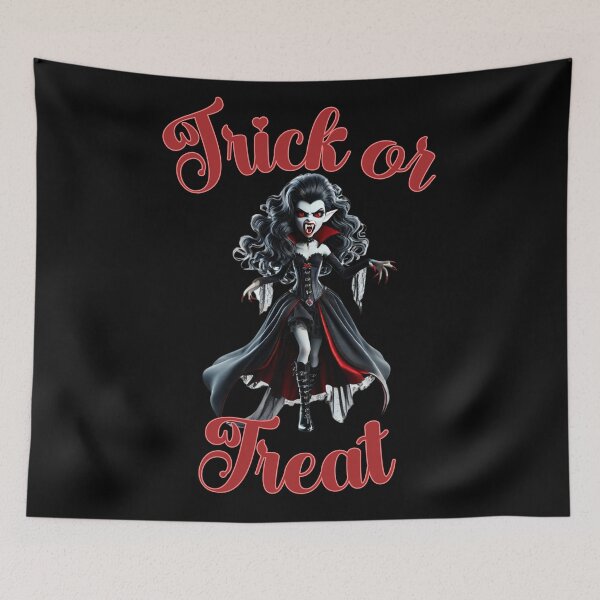 Item preview, Copy of Trick or Treat  -  Katrina Has Gone Viral with her thirsty blood cravings this Halloween designed and sold by 3DAF.