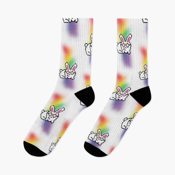 Item preview, Conejito salpicando arcoiris designed and sold by 32-Squared.