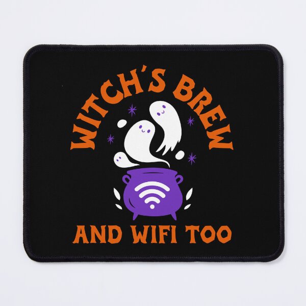 Item preview, Witch's Brew and Wifi Too - Tech Halloween designed and sold by Circle-Cats.