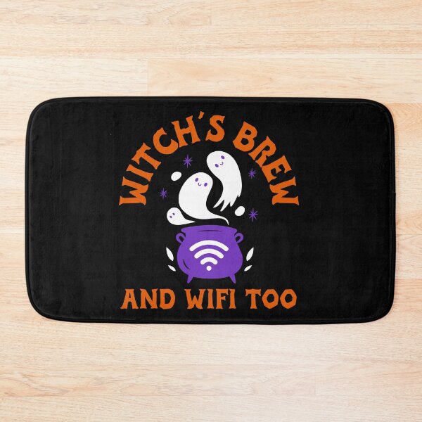 Item preview, Witch's Brew and Wifi Too - Tech Halloween designed and sold by Circle-Cats.