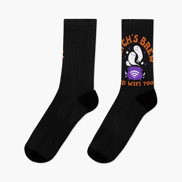 Item preview, Witch's Brew and Wifi Too - Tech Halloween designed and sold by Circle-Cats.