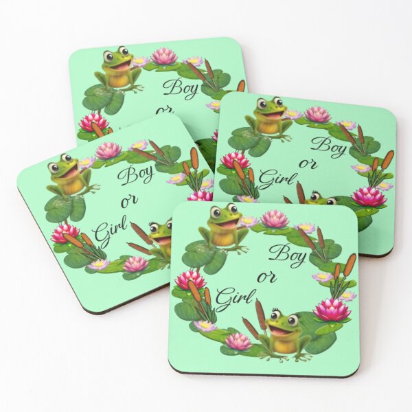 Item preview, Gender Reveal: Frog Theme -  designed and sold by SparklingMoment.