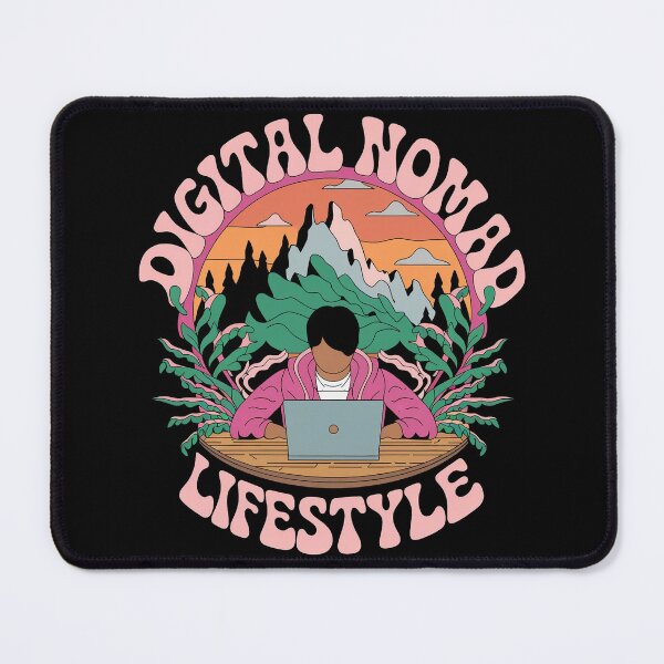 Item preview, Digital Nomad Lifestyle, Remote Work Adventure designed and sold by tawscolors.