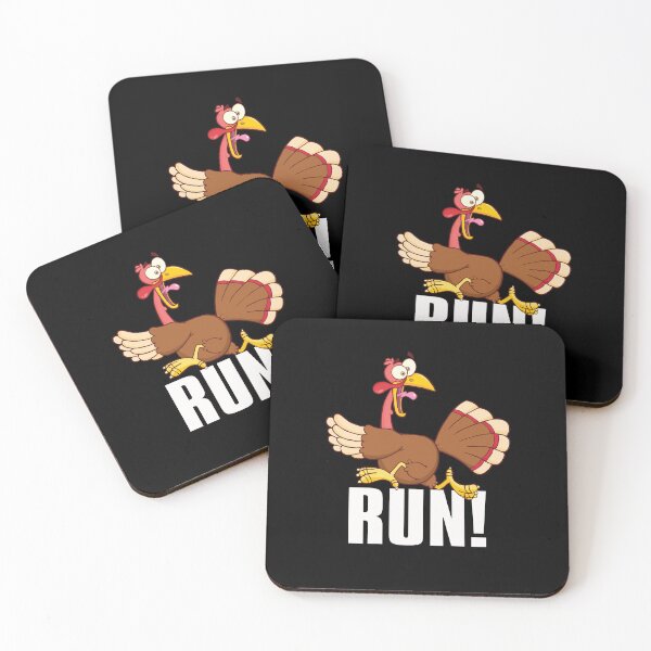 Item preview, Run Turkey Run Funny Thanksgiving Design designed and sold by PNGShop.