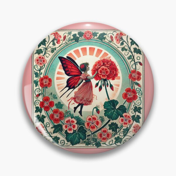 Item preview, Geranium Fairy designed and sold by FrictionMaxxing.
