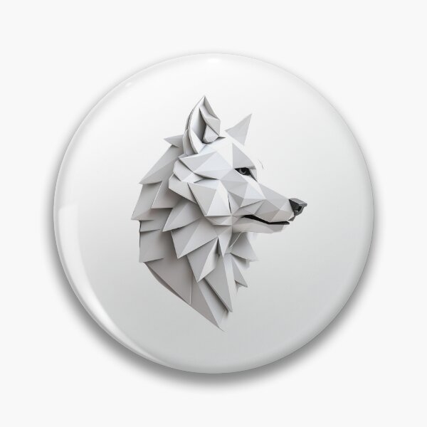 Item preview, Cartoon Style Wolf Logo Stickers, Logo, Illustration, Wall arts, Art Prints and More designed and sold by Kevin Lou.