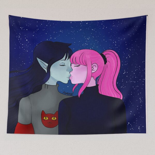Item preview, Princess Bubblegum and Marceline  designed and sold by pxllyxiii.