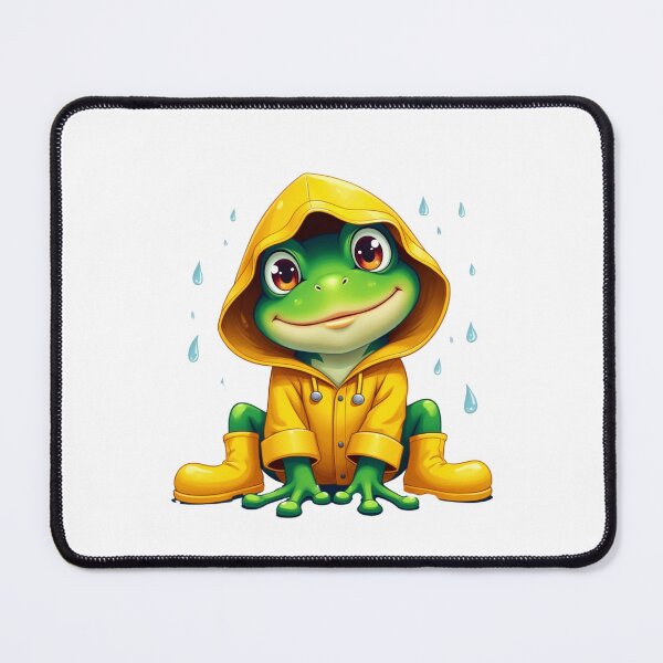 Item preview, Frog in Rainy Gear designed and sold by FroggieVibes.