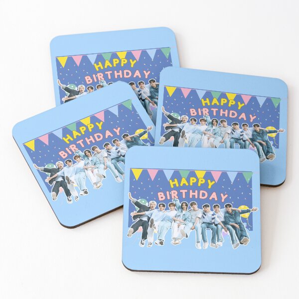 Item preview, Happy BIRTHDAY ATEEZ KPOP designed and sold by jaofnn.