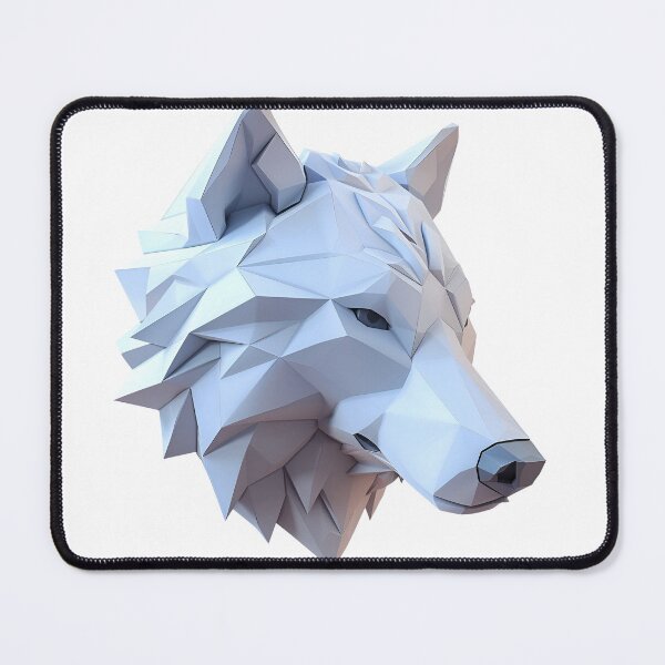 Artikelvorschau, Wolf-Logo-Aufkleber im Cartoon-Stil, Logos, Illustrationen, Wandkunst, Kunstdrucke und mehr entworfen und verkauft von Kevin Lou.