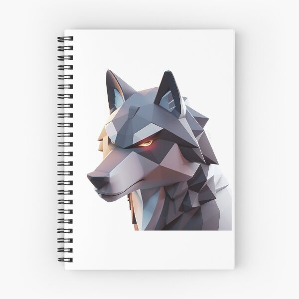Item preview, Cartoon Style Wolf Logo Stickers, Logo, Illustration, Wall arts, Art Prints and More designed and sold by Kevin Lou.