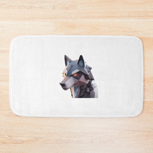 Item preview, Cartoon Style Wolf Logo Stickers, Logo, Illustration, Wall arts, Art Prints and More designed and sold by Kevin Lou.