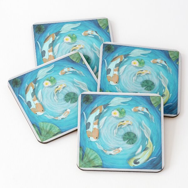 Item preview, Koi in Motion designed and sold by AdriaCaps Art & Design.