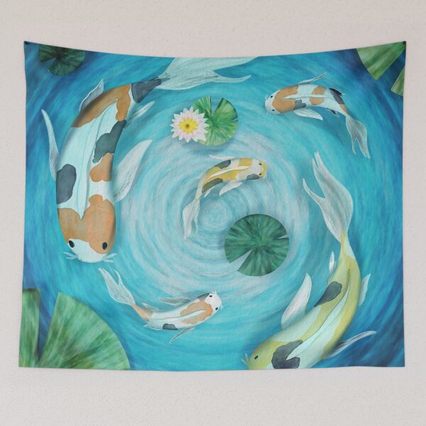 Item preview, Koi in Motion designed and sold by AdriaCaps Art & Design.