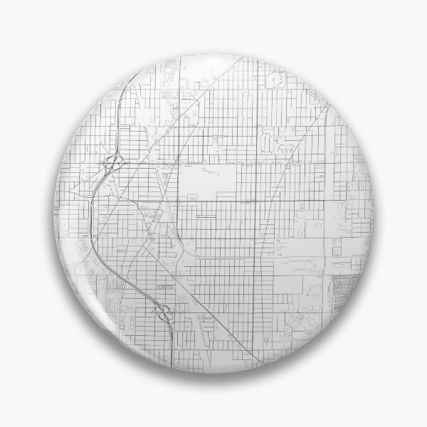 Item preview, Skokie City Map designed and sold by SHAMPAIN-ART-CO.