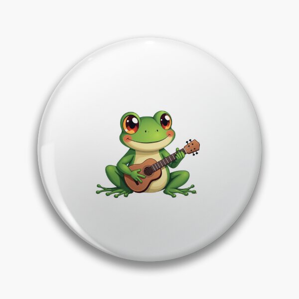 Item preview, Frog Guitar Serenade designed and sold by FroggieVibes.