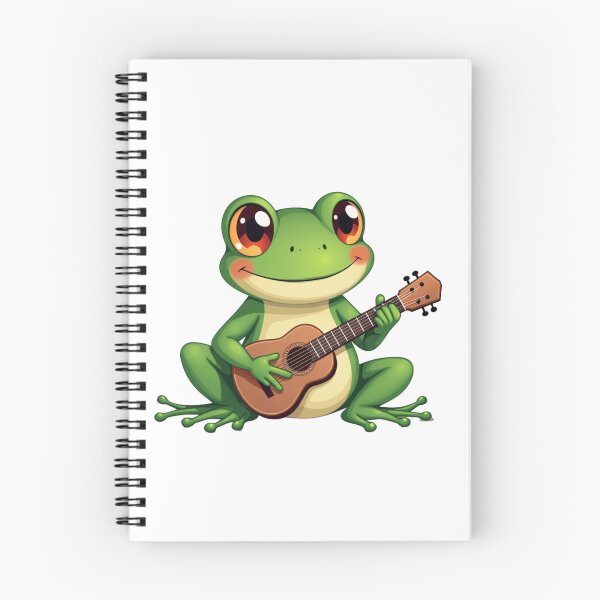 Item preview, Frog Guitar Serenade designed and sold by FroggieVibes.