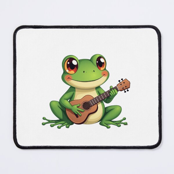 Item preview, Frog Guitar Serenade designed and sold by FroggieVibes.
