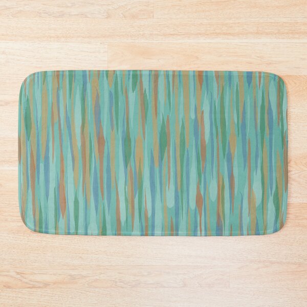 Item preview, Aquamarine brushstroke prints designed and sold by Maria Santos Prieto.