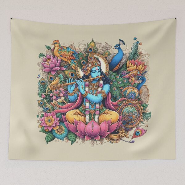 Artikelvorschau, Krishna entworfen und verkauft von Myra365Art.