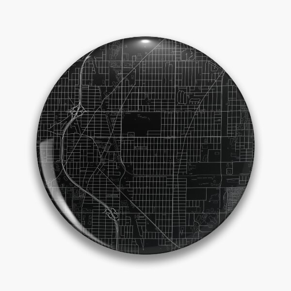 Item preview, Skokie City Map designed and sold by SHAMPAIN-ART-CO.