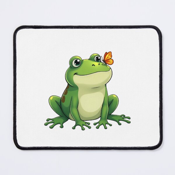 Item preview, Frog's Butterfly Friend designed and sold by FroggieVibes.