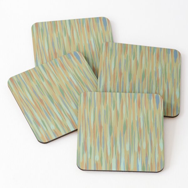 Item preview, Prints of ochre and yellow brushstrokes designed and sold by Maria Santos Prieto.