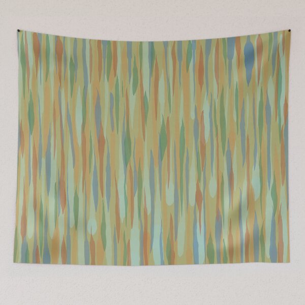 Item preview, Prints of ochre and yellow brushstrokes designed and sold by Maria Santos Prieto.
